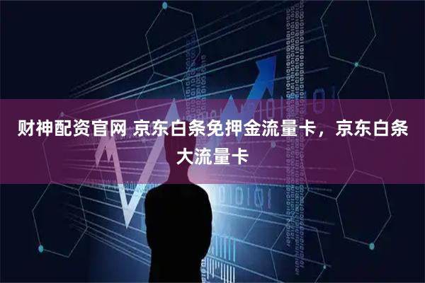 财神配资官网 京东白条免押金流量卡，京东白条大流量卡