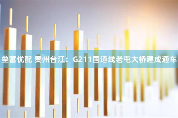 垒富优配 贵州台江：G211国道线老屯大桥建成通车